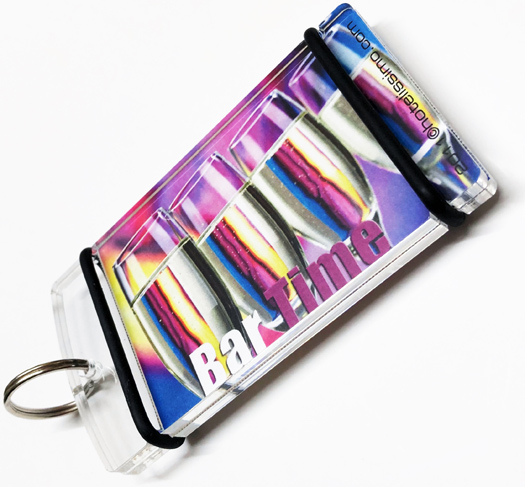 werbeschlüsselanhänger zum Bewerben von Angeboten